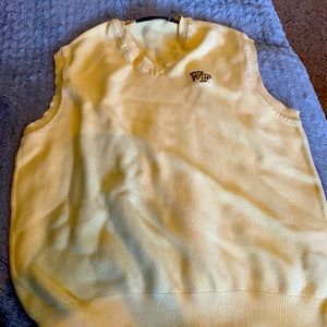 Wake forest sweater vest